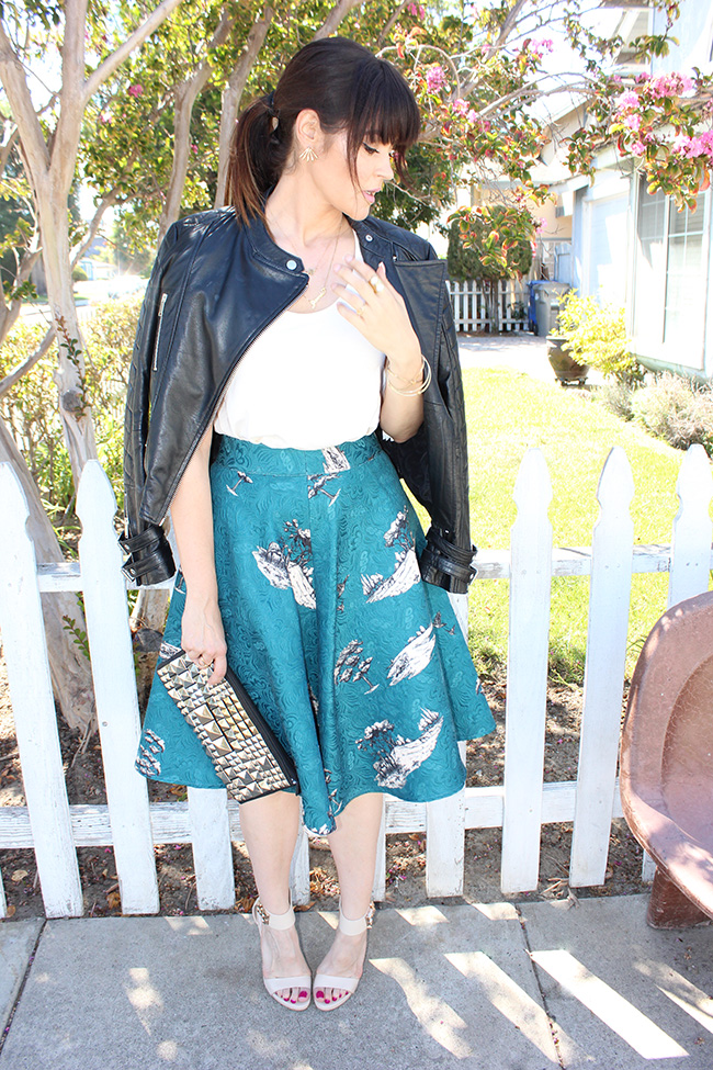 midi skirt