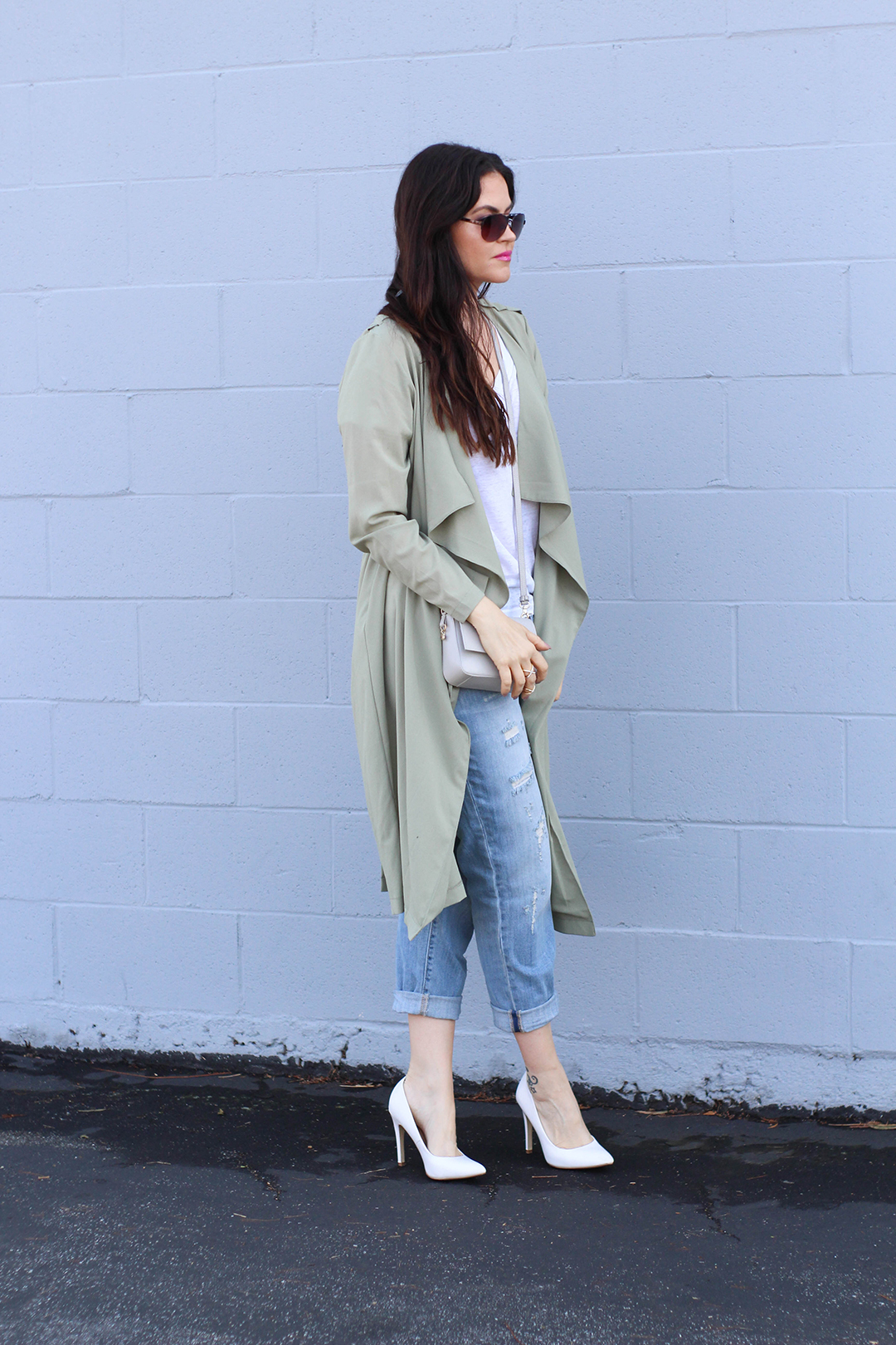 Green Duster Trench