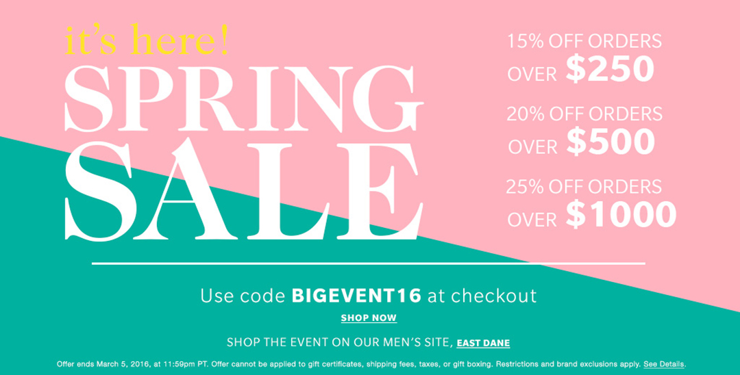 Shopbop sale