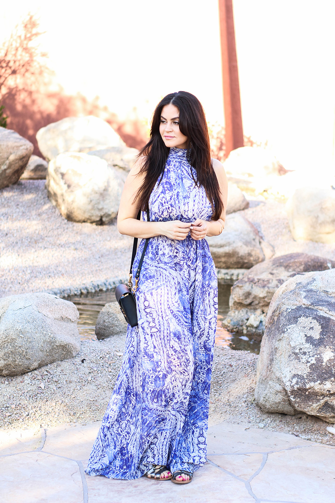 purple maxi