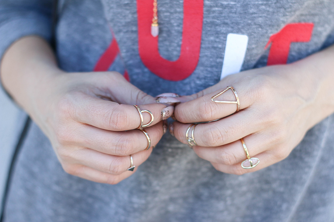 gold rings