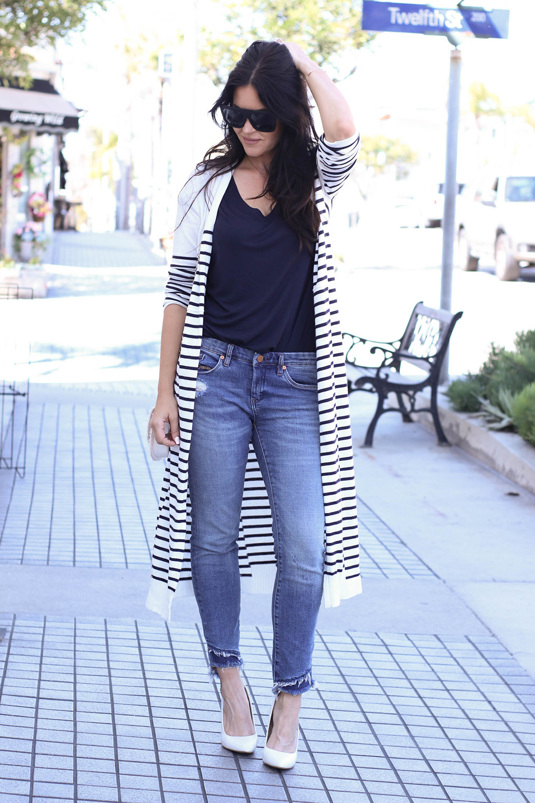 Stripe cardi -c-4